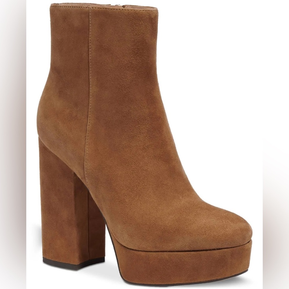 COACH Iona Sued Carmel Bootie - Picture 1 of 10